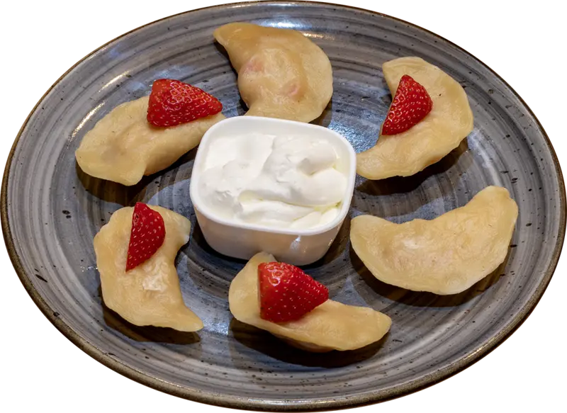 Pierogi z owocami dla dzieci